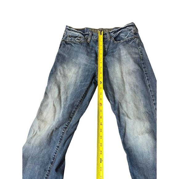 American Eagle Made To Last Jeans Men's 29 x 32 Blue Faded - Picture 4 of 8